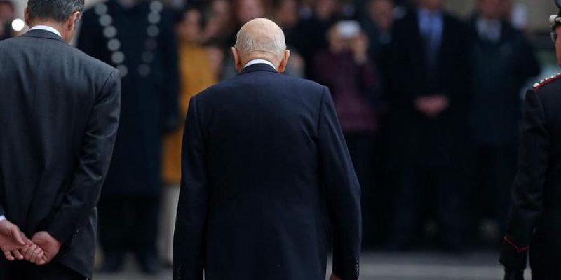 Napolitano lascia la presidenza
